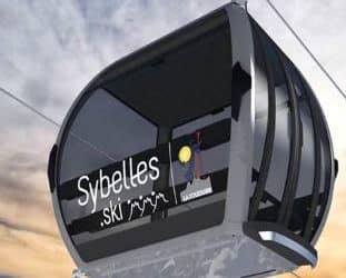 1st gondola lift at Les Sybelles